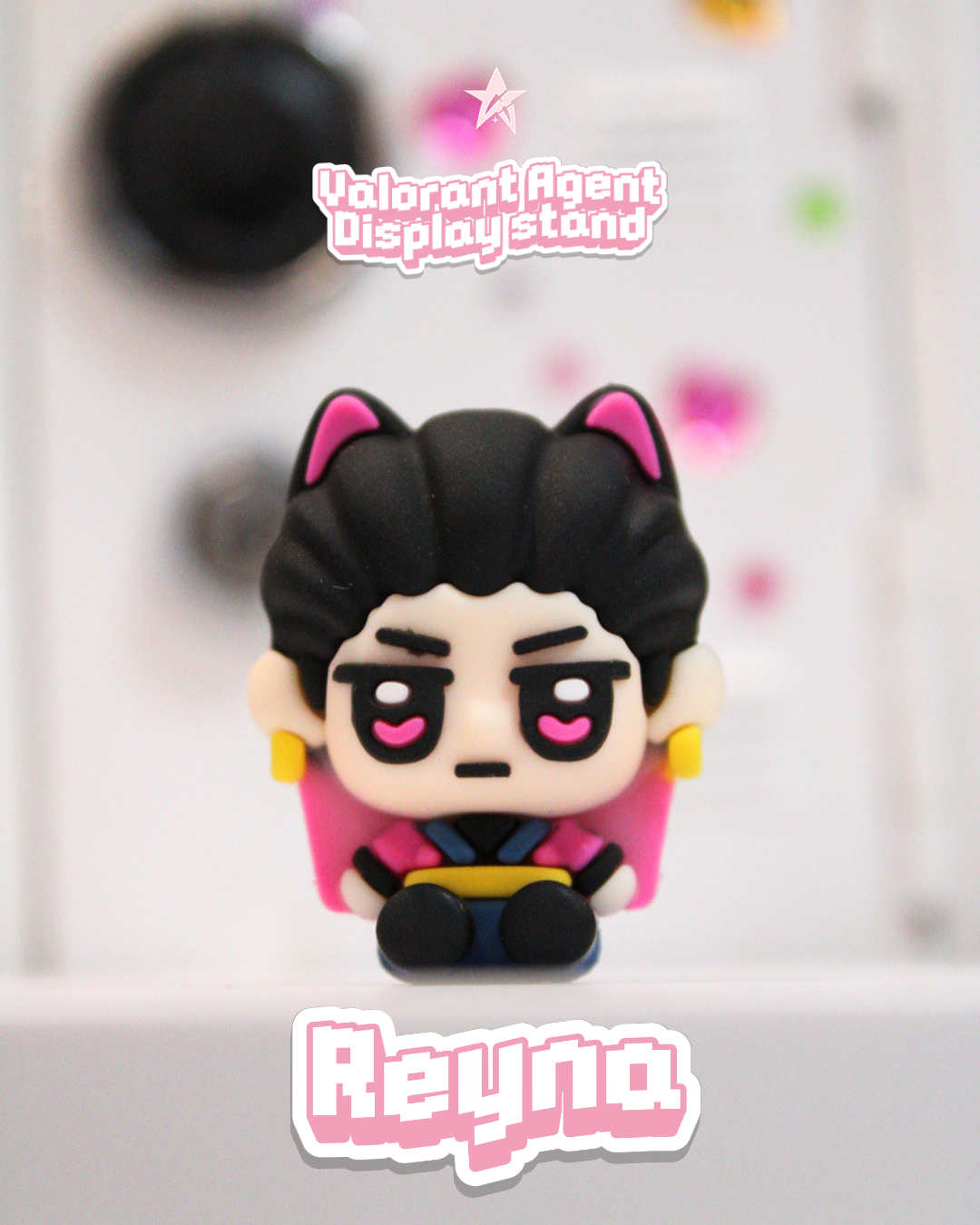 Valorant agent stand mini figurine for desktop 3cm