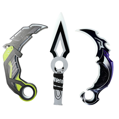 Valorant cosplay knife with lights 25cm