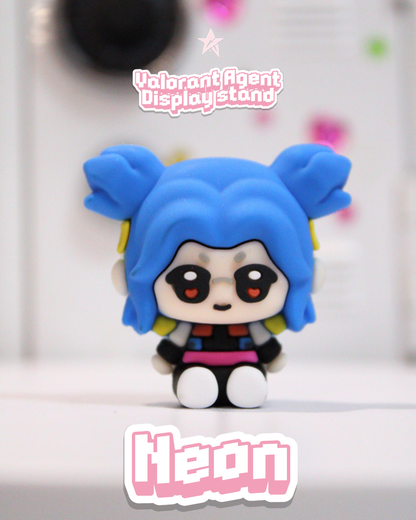 Valorant agent stand mini figurine for desktop 3cm
