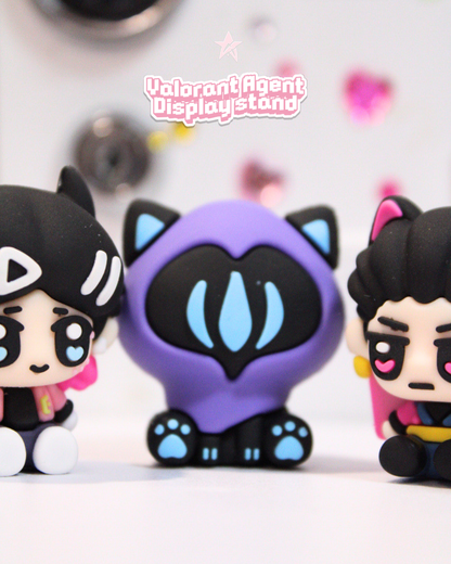 Valorant agent stand mini figurine for desktop 3cm