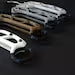 Foldable Karambit-style utility knife for 3D printing
