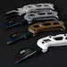 Foldable Karambit-style utility knife for 3D printing