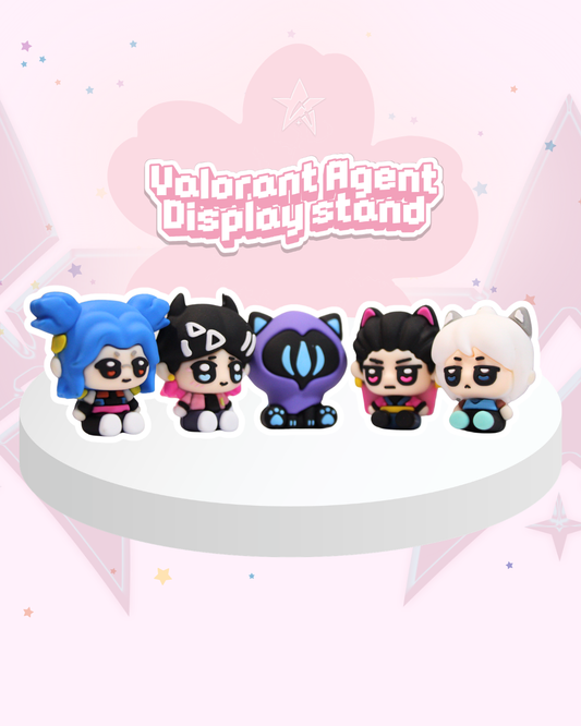Valorant agent stand mini figurine for desktop 3cm
