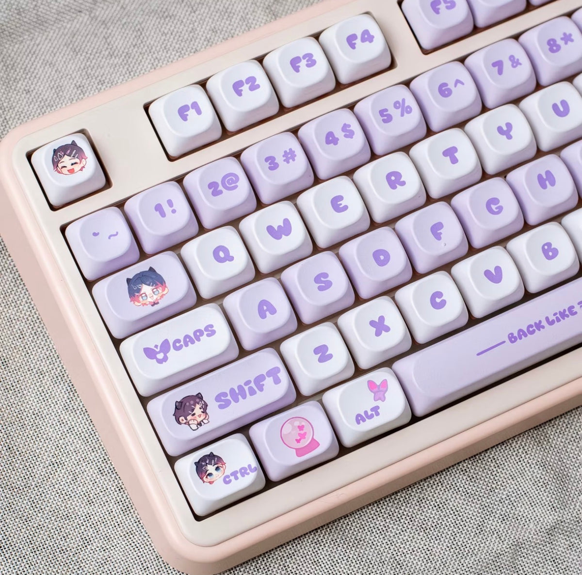 Clove Valorant keycaps PBT MOA