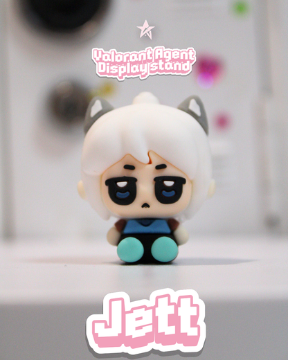 Valorant agent stand mini figurine for desktop 3cm