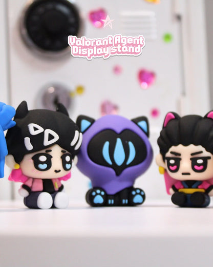 Valorant agent stand mini figurine for desktop 3cm