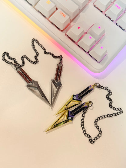 kuronami knife valorant Keychain