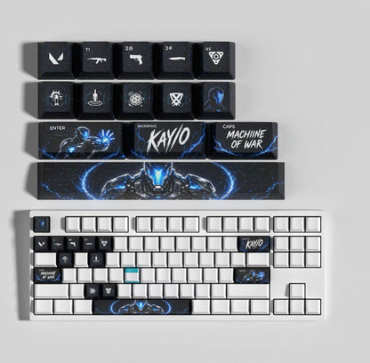 Custom mechanical keycaps Valorant Agent theme