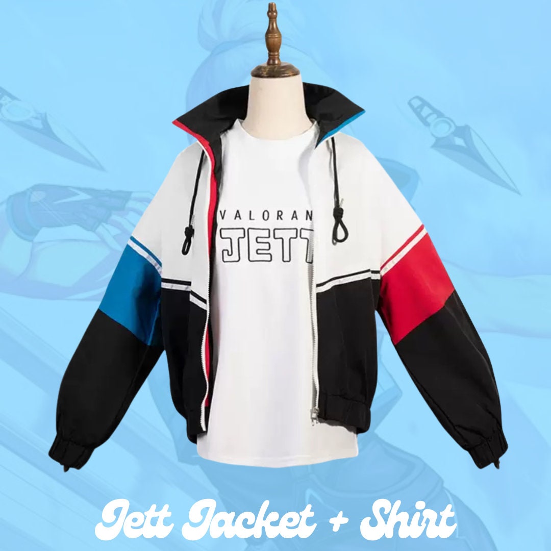 Valorant Jett Jacket and Shirt SET | Val Collections  | Val Collections