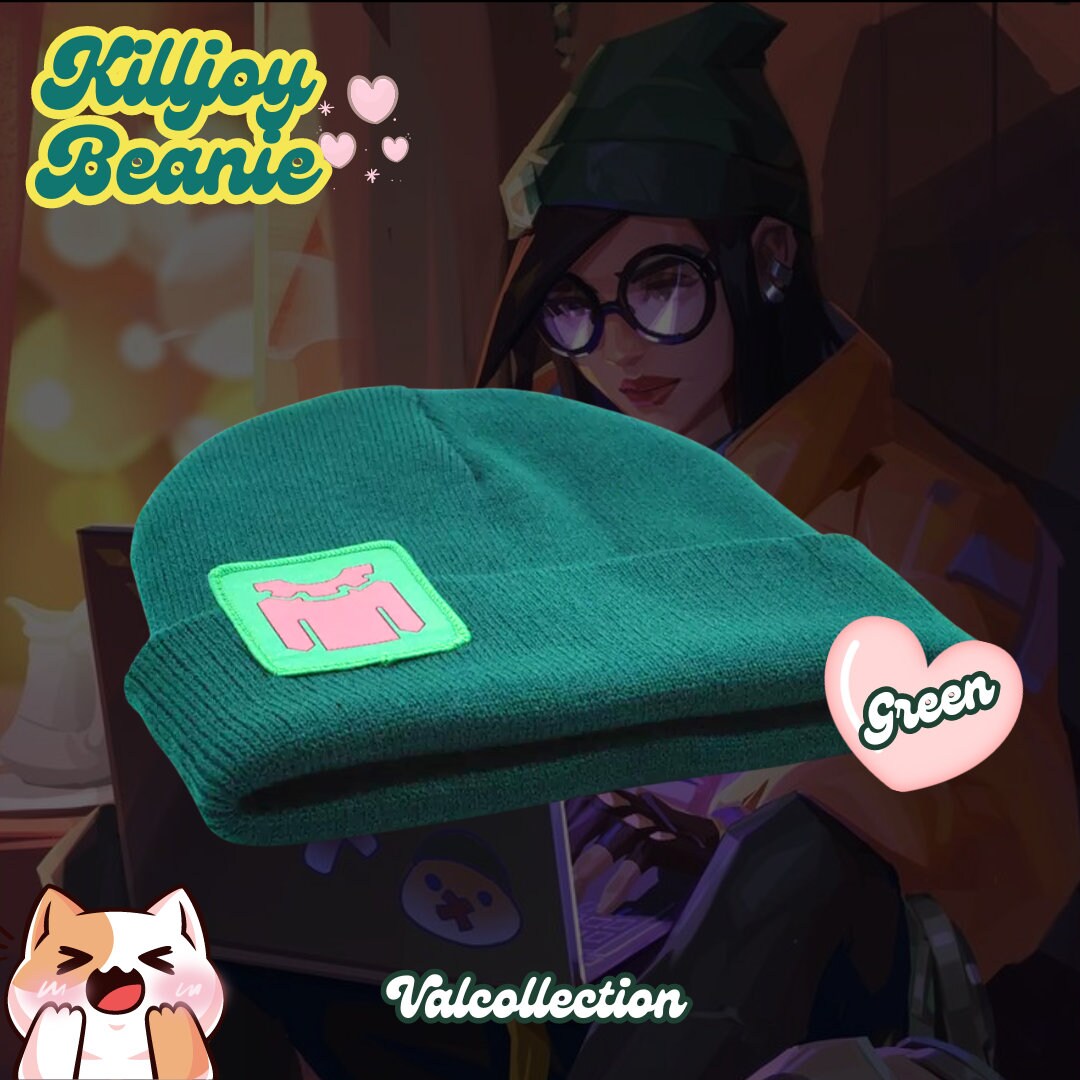 Valorant Killjoy Beanie / Killjoy beanie | Killjoy hat | Valcollections  | Val Collections